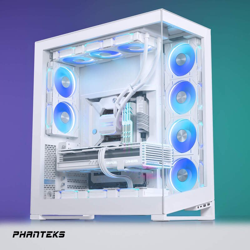 Detalle 2 de Phanteks Glacier One 420D30 Kit de refrigeración líquida 420 mm blanca