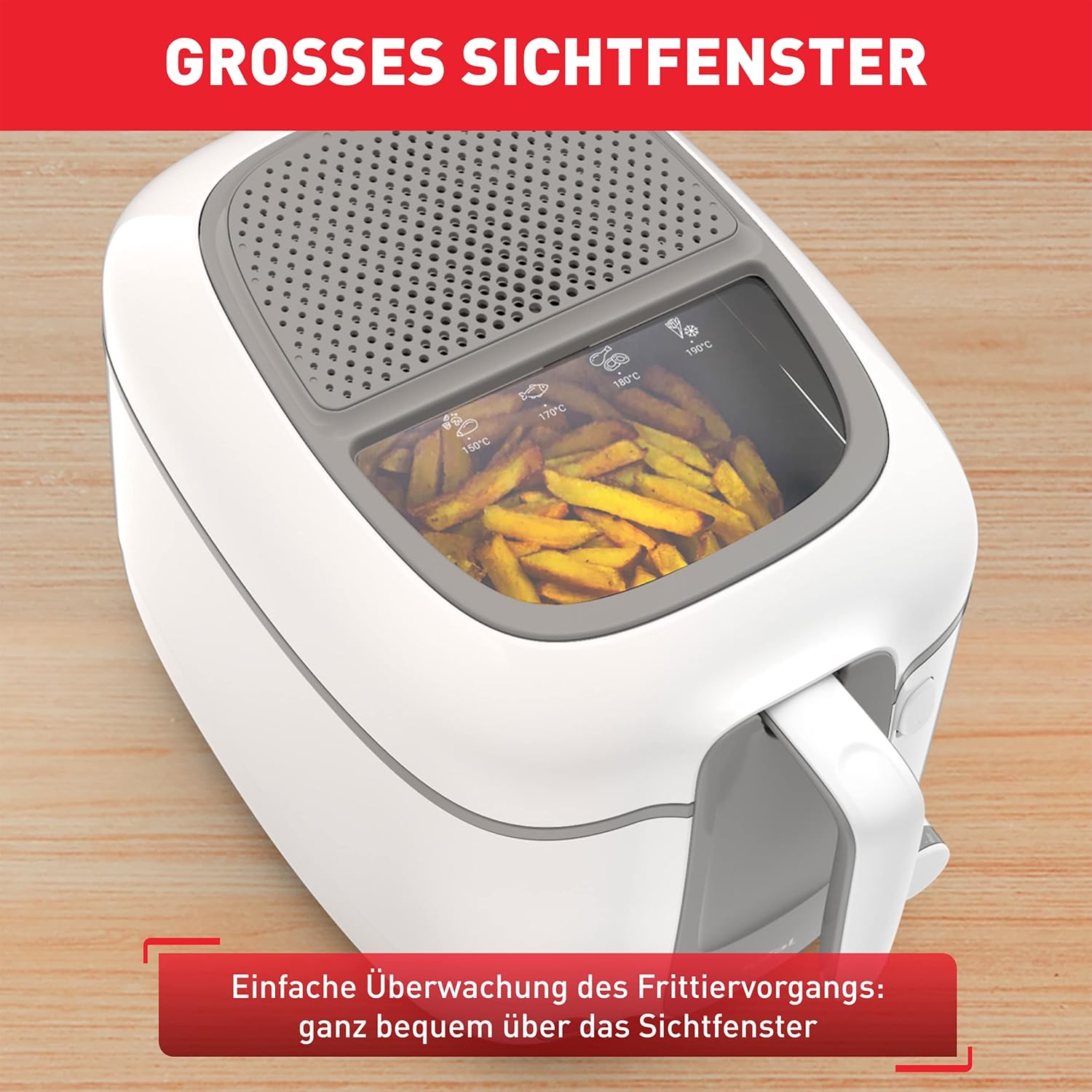 Thumbnail 4 de Tefal Fritteuse Super Uno Access FR3100 – 2,2 L Fassungsvermögen, spülmaschinengeeignete Teile, Geruchsfilter