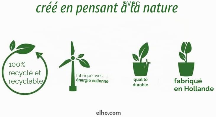 Thumbnail 6 de Elho Planttaxi Universel 40 – Soucoupe pour intérieur et extérieur, Terre cuite (Ø 38,2 cm × H 6,5 cm)