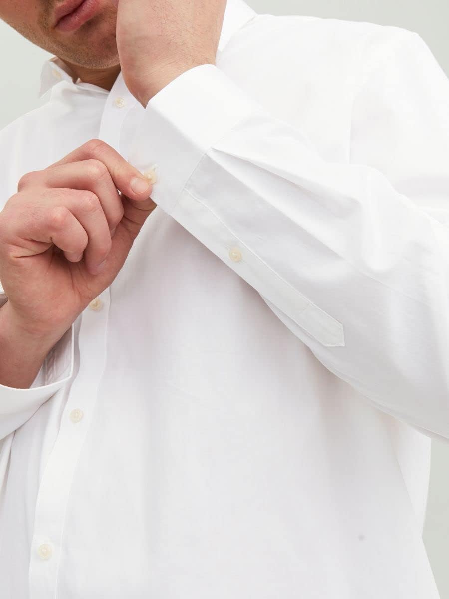 Thumbnail 4 de Jack & Jones Jprblacardiff Shirt L/S Noos camicia uomo slim in 100% cotone