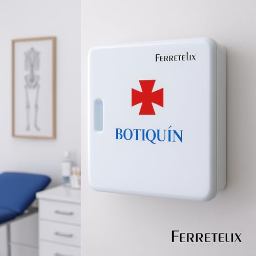 Thumbnail 8 de Ferretelix® Botiquín de pared con dotación y artículos 🩹