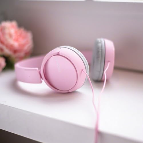 Thumbnail 3 de Sony MDR-ZX110P.AE: Auriculares estéreo rosas con diafragma de 30 mm y control de llamadas