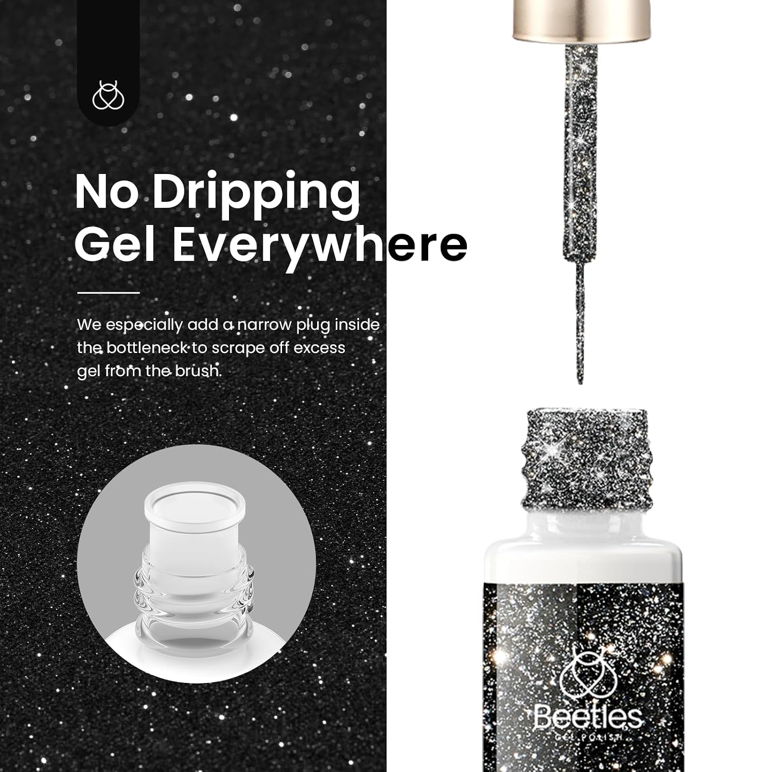 Detalle de Beetles Gel Liner Nail Polish 7ml