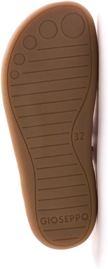 Detalle de GIOSEPPO Fille Iriga Chaussure Baby — Ballerines bébé au design floral et confort naturel