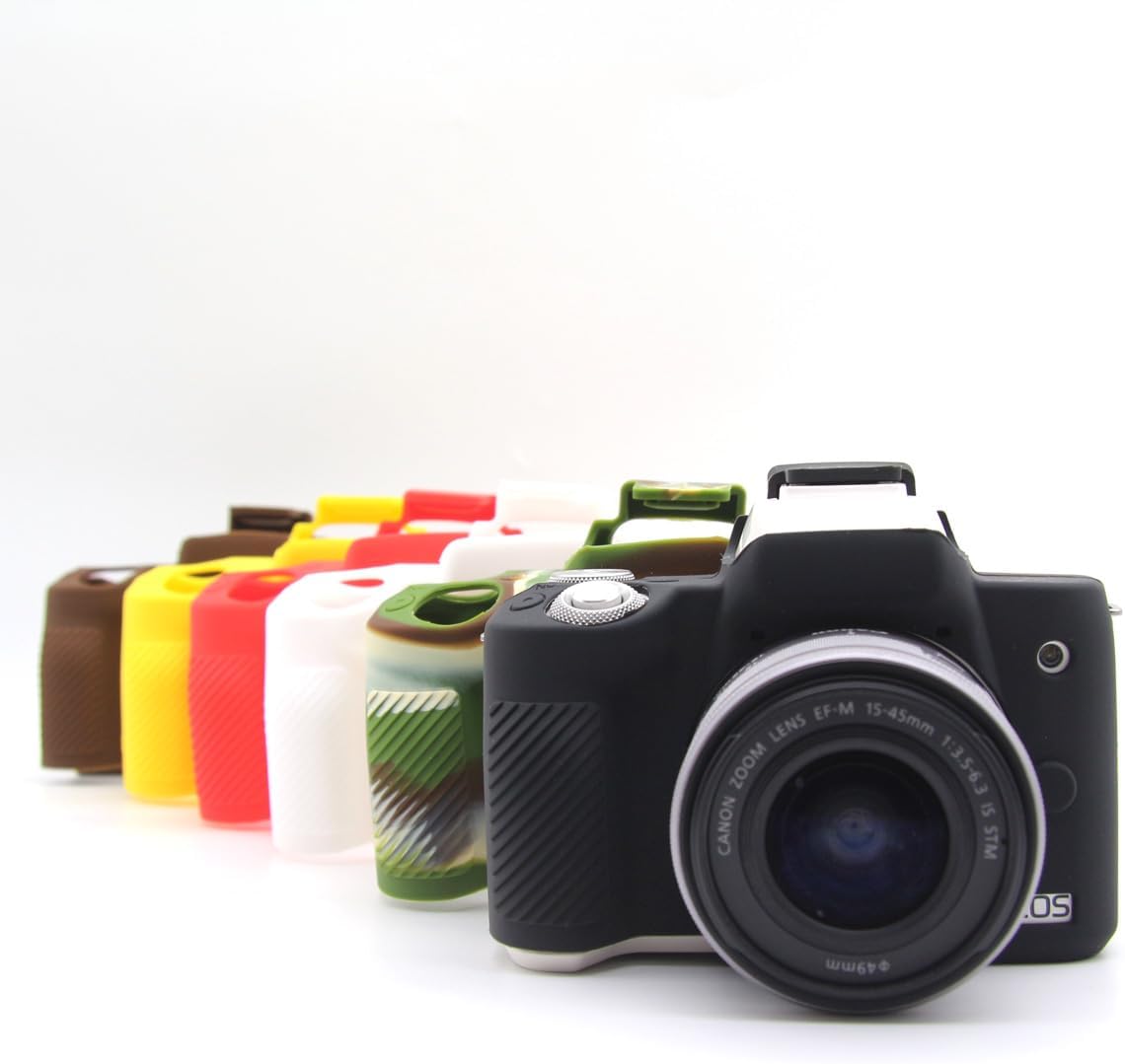 Thumbnail 6 de Rieibi Silicone Case for Canon EOS M50 / M50 Mark II – Protective Soft Silicone Cover
