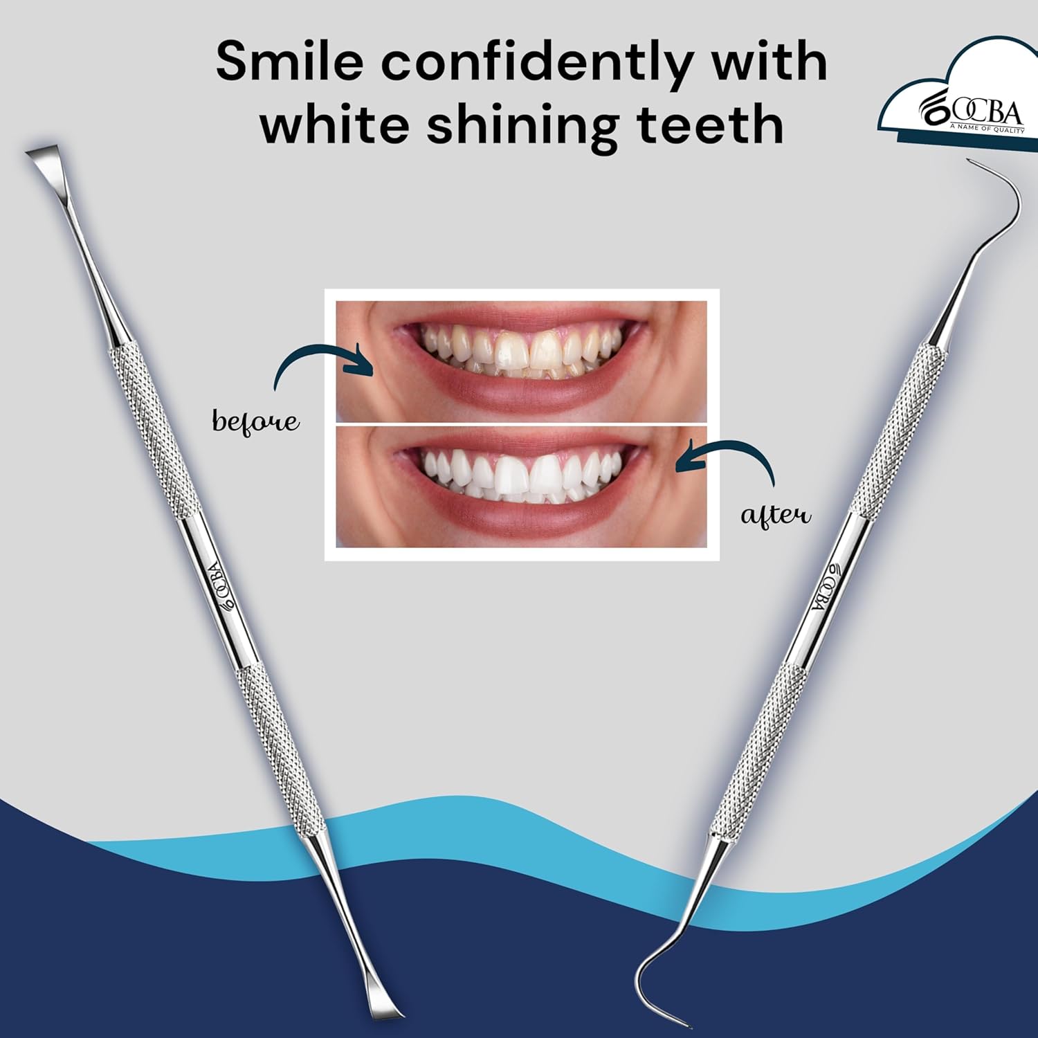 Thumbnail 5 de OCBA Plaque Remover Teeth Cleaning Tool Kit