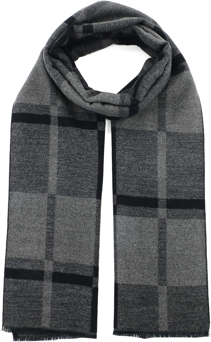 Thumbnail 6 de American Trends Mens Winter Warm Long Soft Scarf 1 🧣