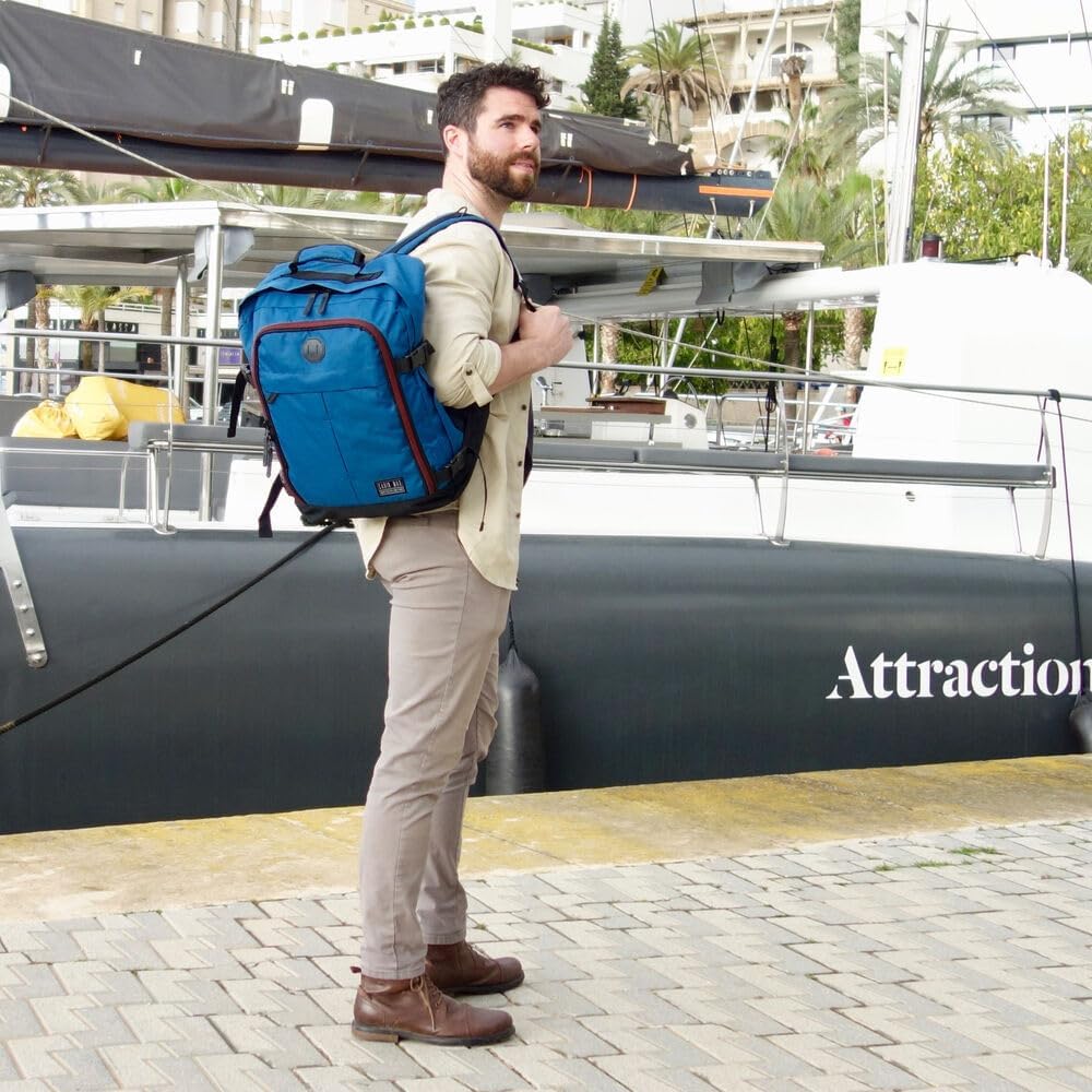 Detalle 2 de Cabin Max Metz Handgepäck Rucksack 45x36x20 cm – 30L, recyceltes RPET, Under-Seat Carry-On