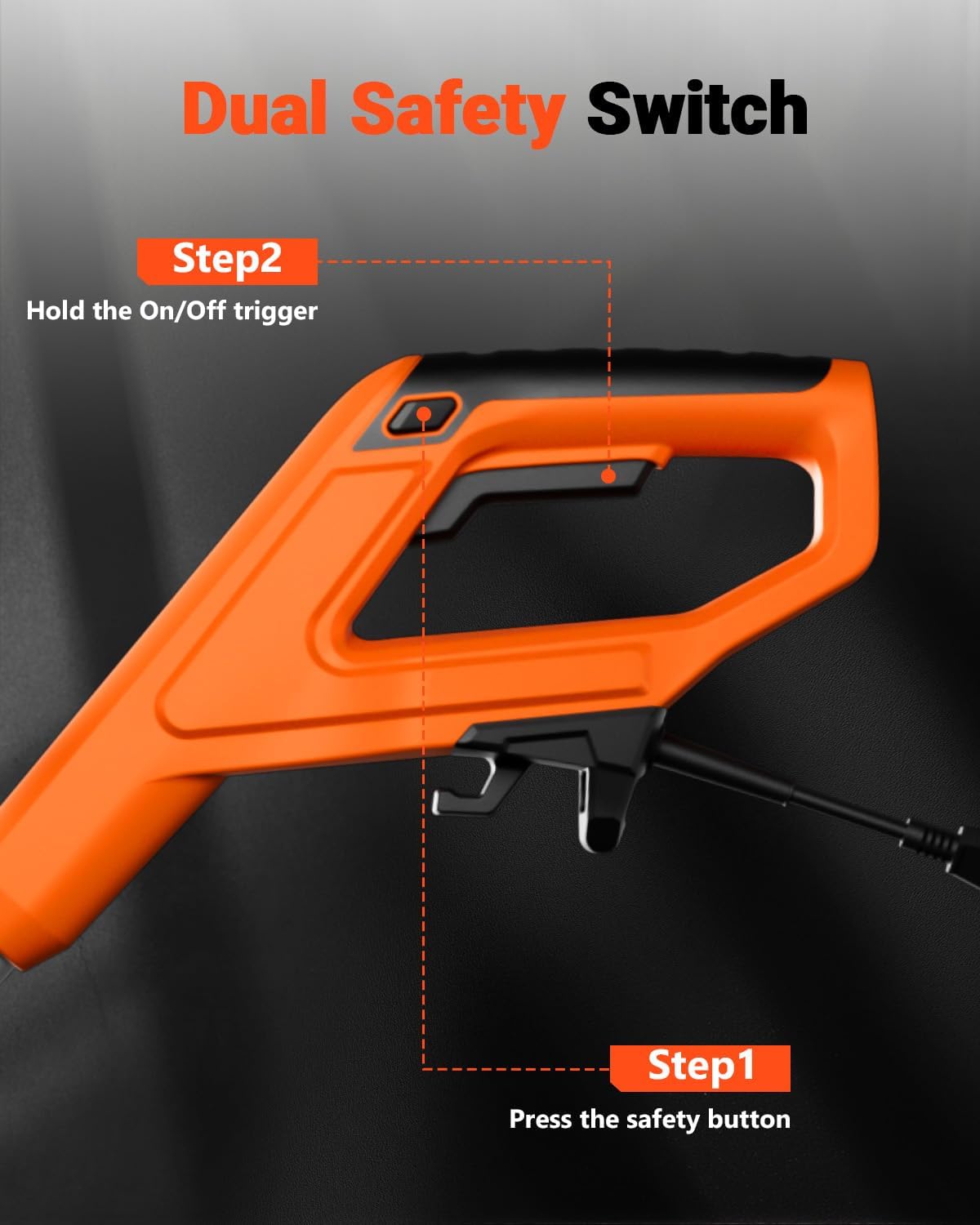 Thumbnail 5 de VOLTASK 12-Inch Corded Snow Blower 10 Amp ☃