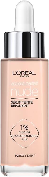 Detalle de L'Oréal Paris Sérum Teinté Repulpant Accord Parfait – Teinte 4-5 Medium, 30 ml