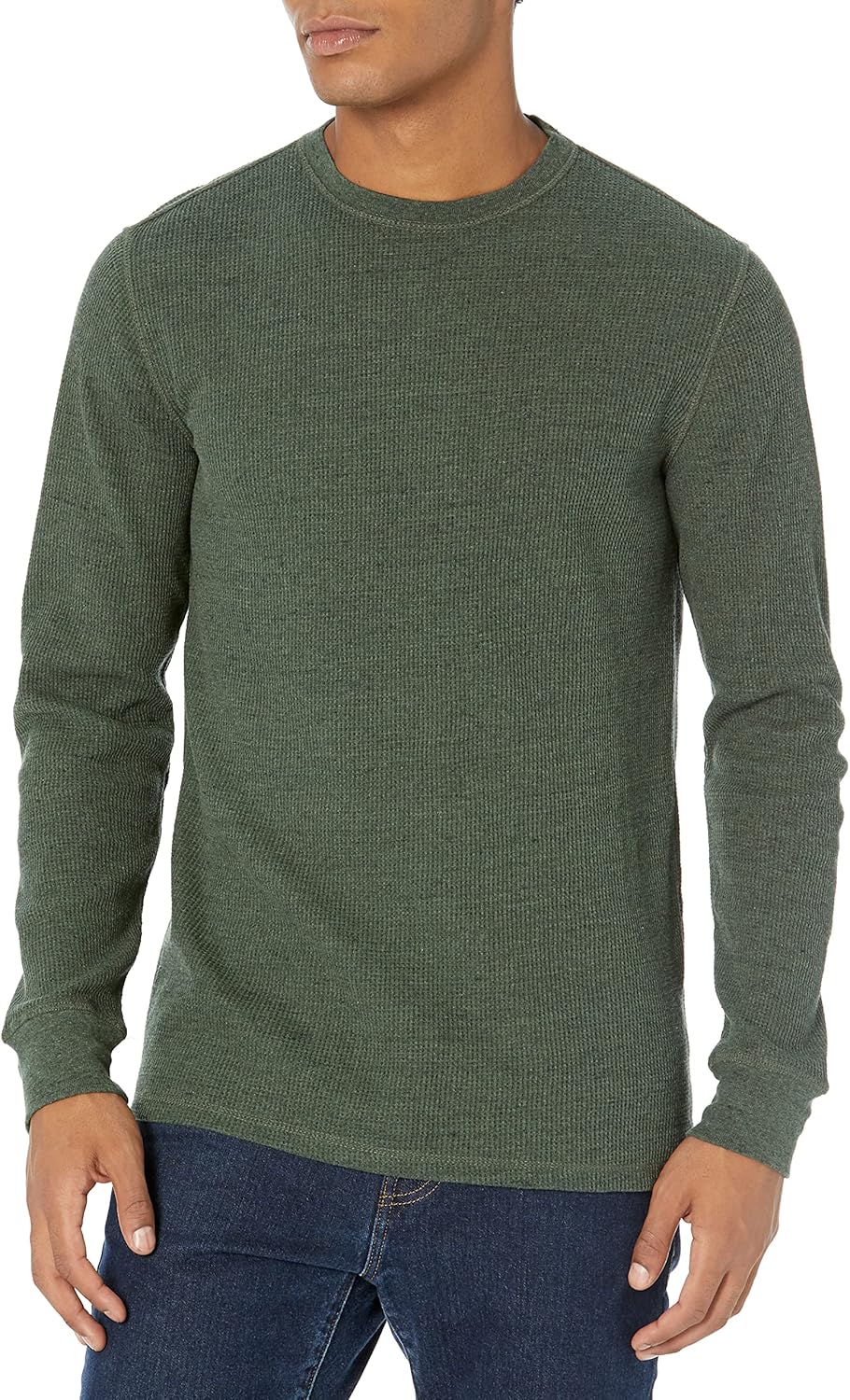 Thumbnail 5 de Amazon Essentials Men’s Regular-Fit Long-Sleeve Waffle Shirt