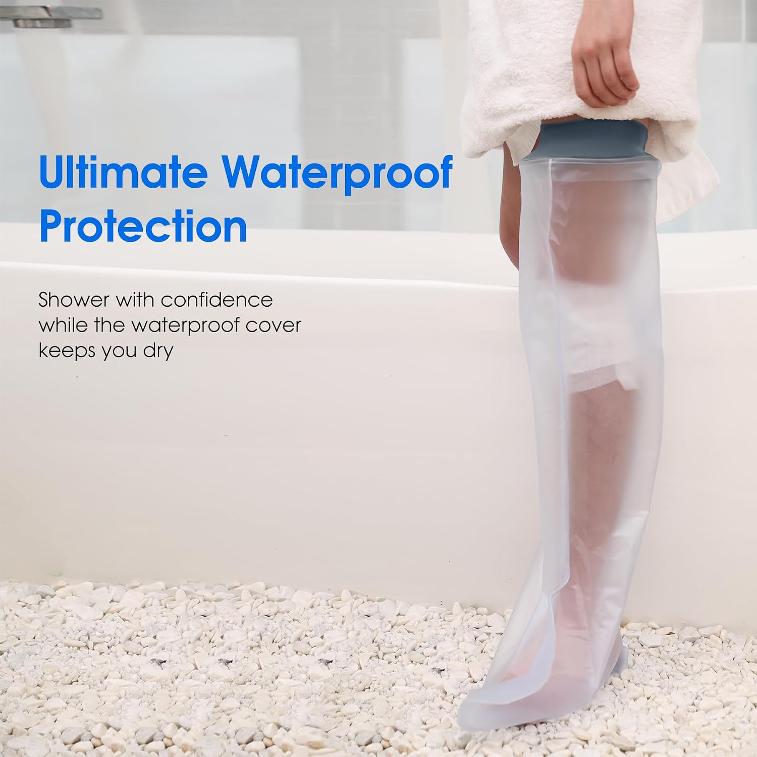 Thumbnail 2 de COMFYTHERA C-Long Leg S Waterproof Cast Cover for Adult Foot and Ankle
