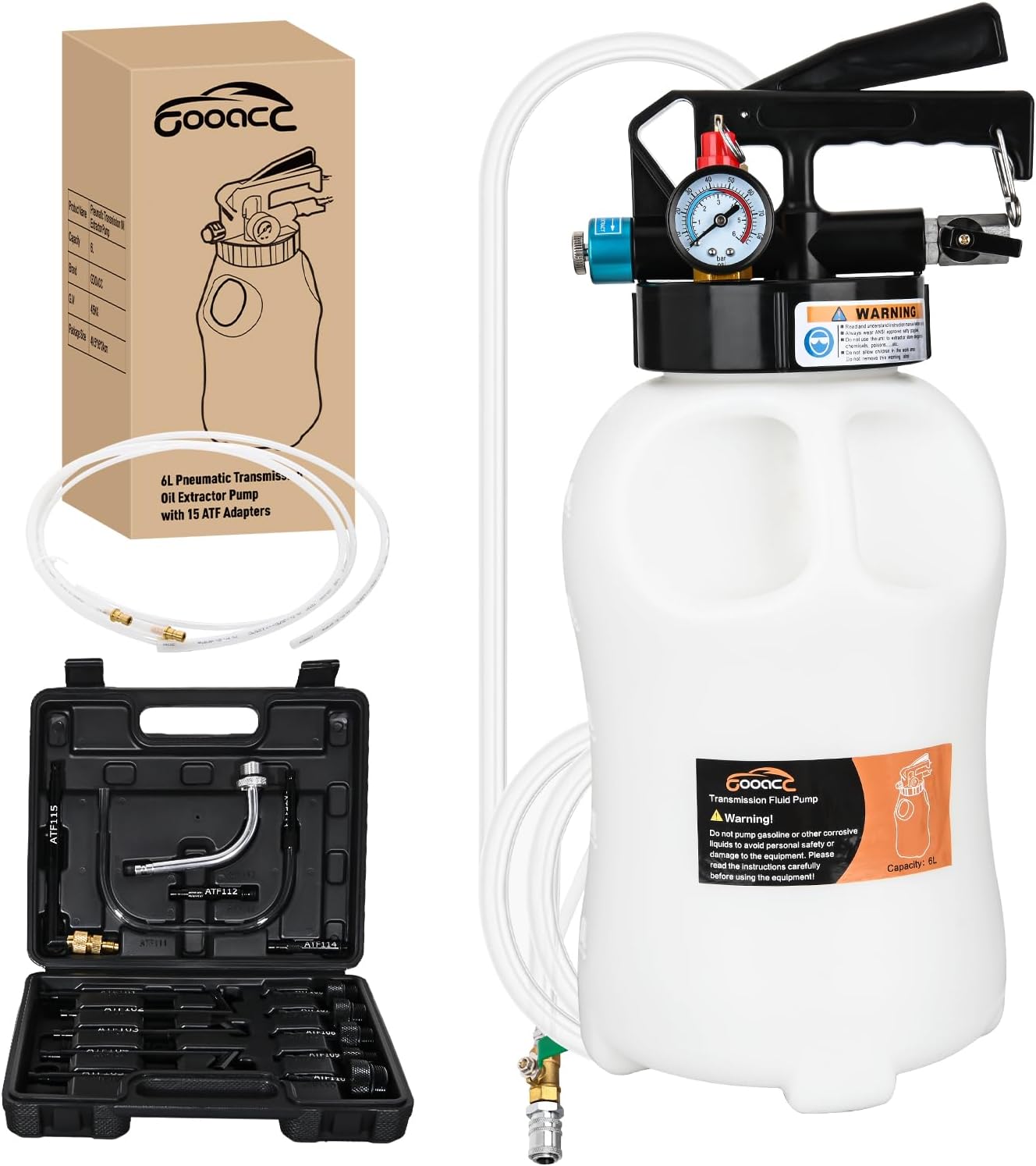 GOOACC Transmission Fluid Pump 6L 🛠