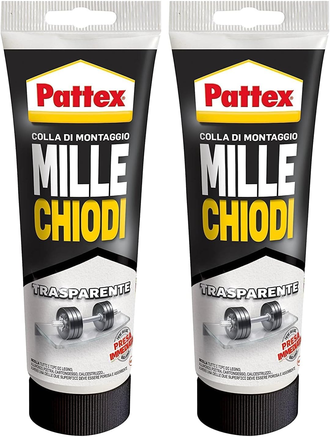 Thumbnail 6 de Pattex Millechiodi Trasparente 200g adesivo multiuso