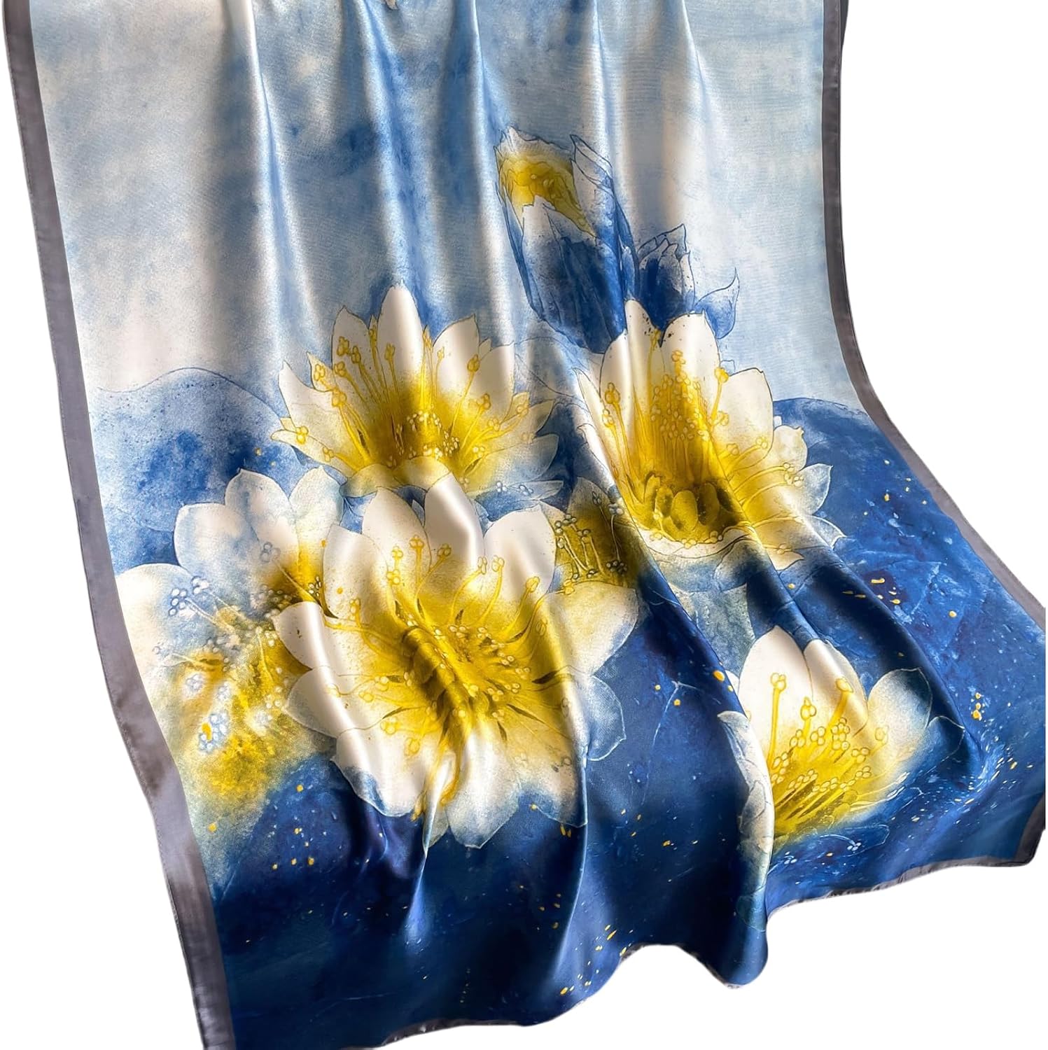Thumbnail 3 de FAIRYGATE Satin Scarf: Silky Long Scarves for Women – 180 cm x 90 cm