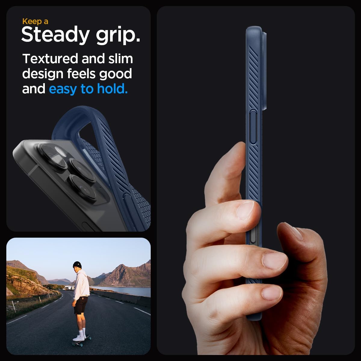 Thumbnail 4 de Spigen iPhone 16 Pro Liquid Air coque antidérapante 6,3″