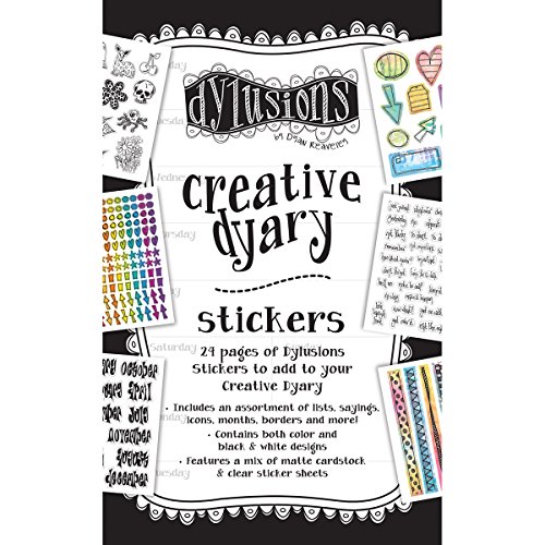 Thumbnail 1 de Ranger Dylusions Creative Dyary Sticker Book
