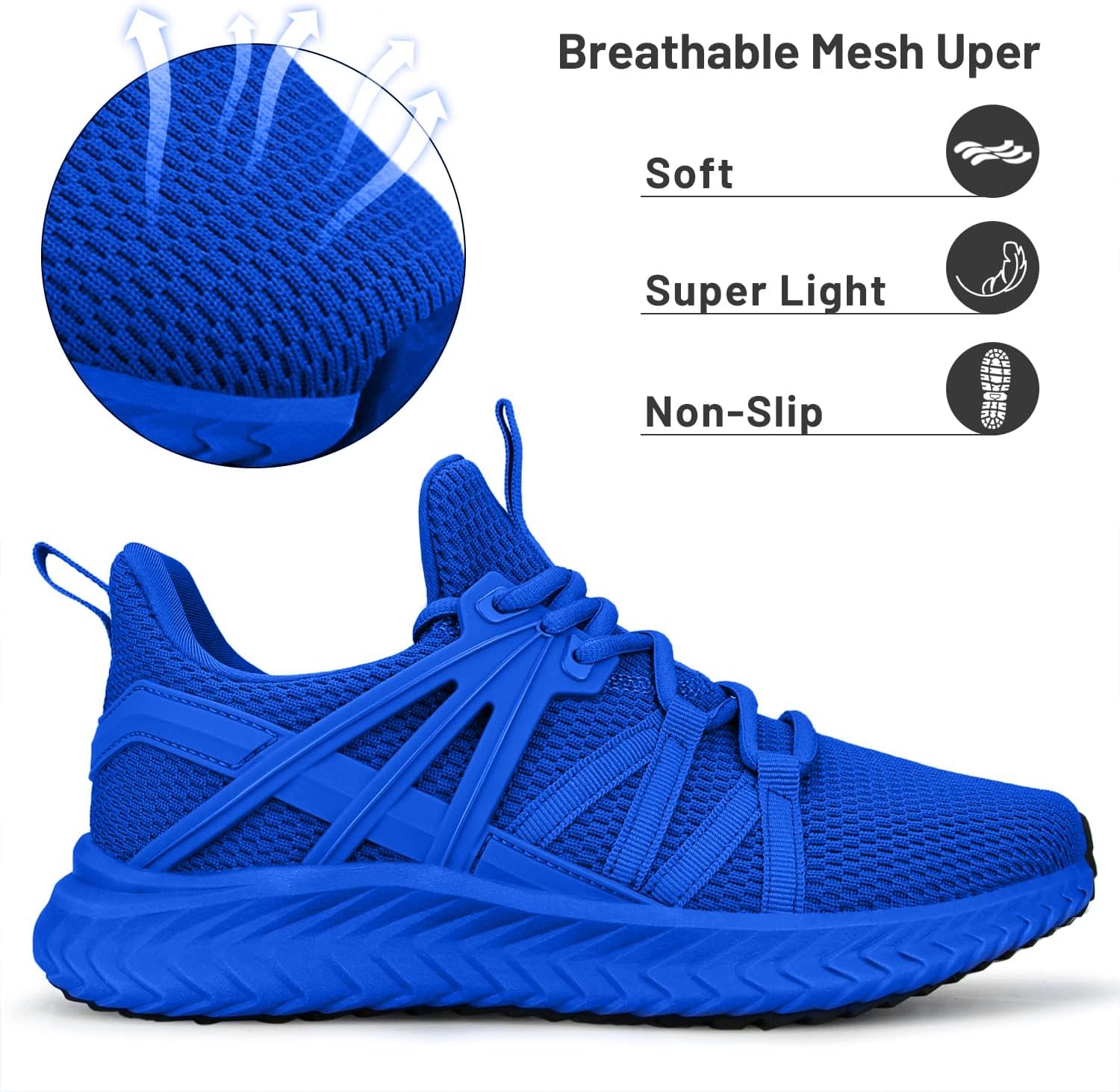 Detalle de Abboos Womens Slip On Sneakers lightweight walking shoes