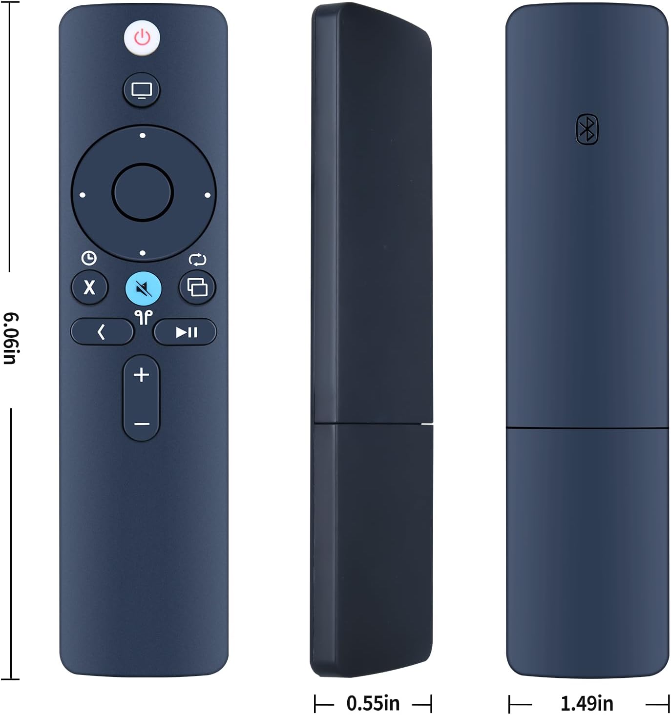 Thumbnail 4 de TCNOUMT Replacement Remote for Apple TV 4K/HD (A1294/A1218/A1378/A1427/A1625/A1842) – No Voice or Touchpad