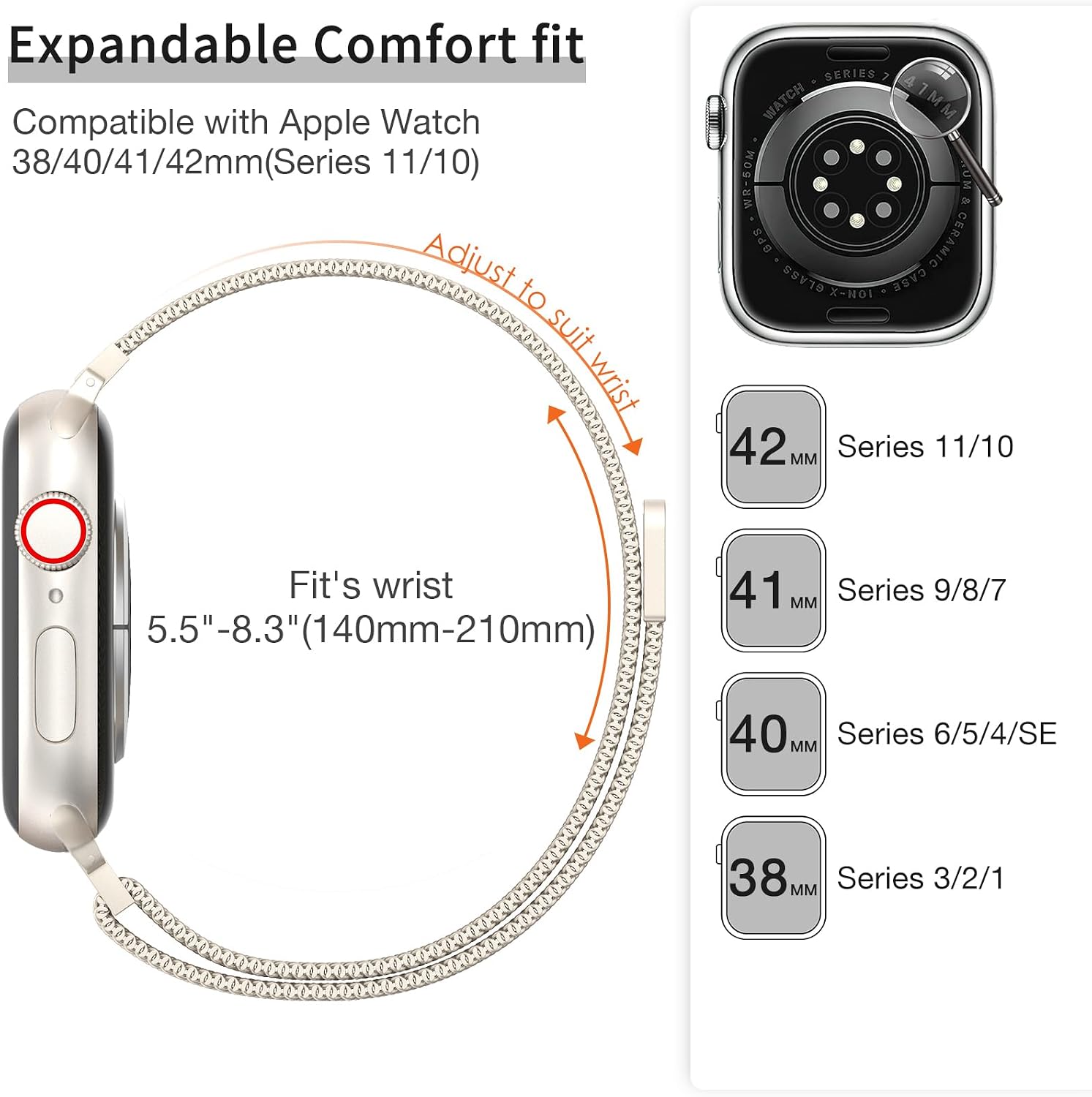 Thumbnail 4 de MARGE PLUS Slim Milanese Loop 16mm