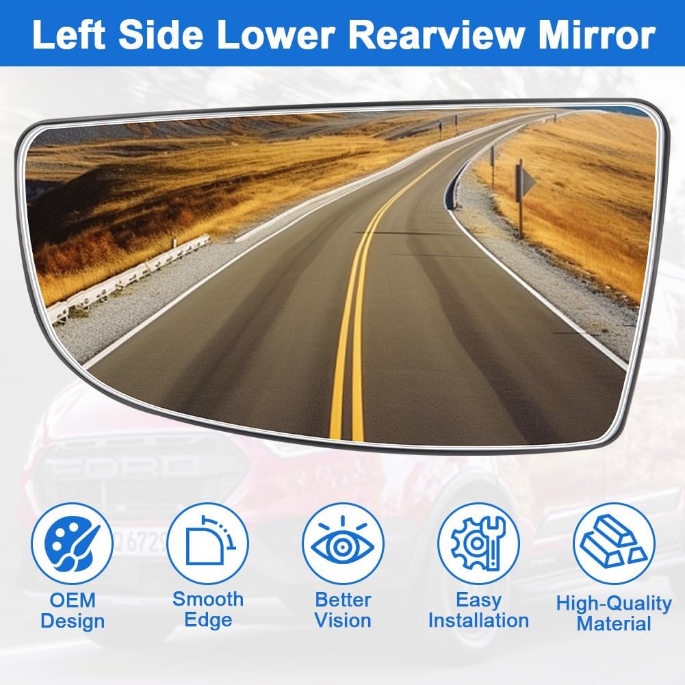 Detalle 2 de vsshe BK31-17C718-AB verre miroir Ford Transit MK8 2014