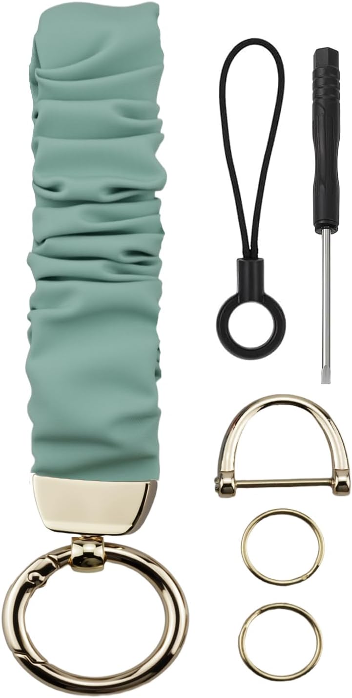 Thumbnail 6 de DKGKOO Stretchy Scrunchie Keychain Wristlet for Keys ๐