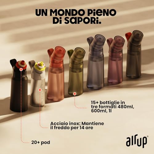 Thumbnail 6 de AIR UP Borraccia Twist Pro Lavender 600ml con 5 pod aromatizzati
