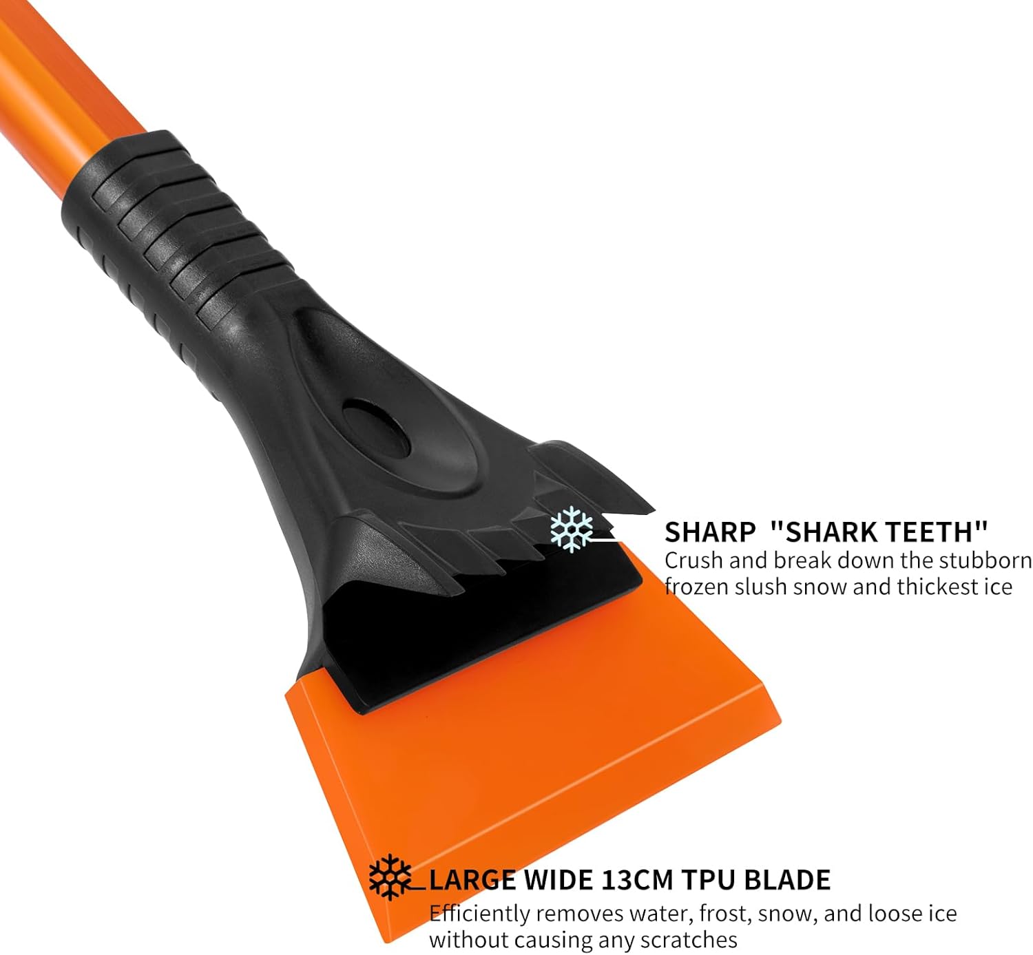 Thumbnail 1 de BEEWAY Ice Scraper 13cm TPU blade for windscreens