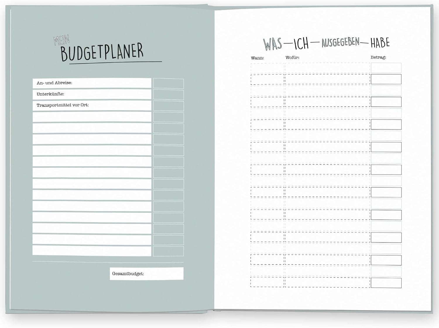 Detalle 2 de Cupcakes & Kisses Reisetagebuch mit 96 Seiten