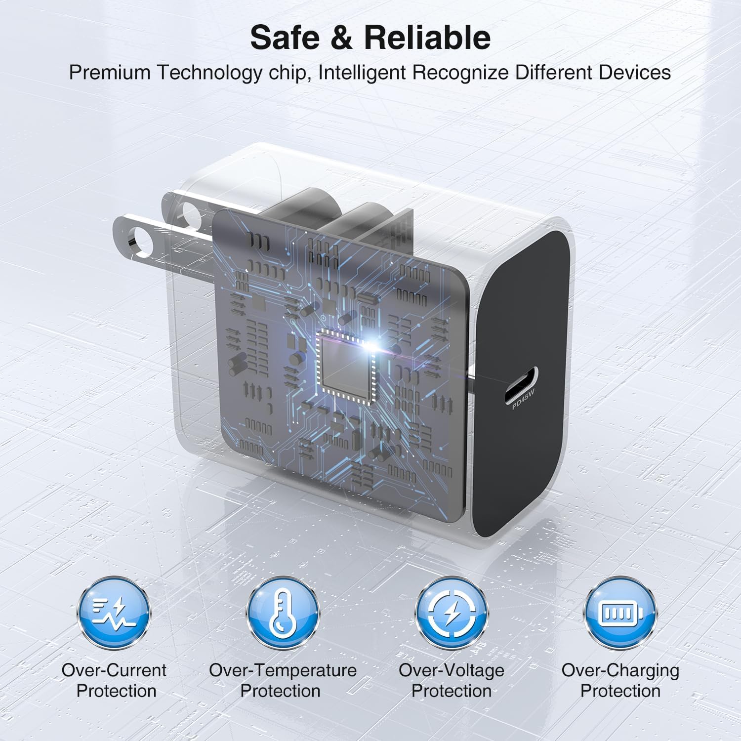 Thumbnail 2 de Samsung Galaxy S25 45W Fast Charger 2-Pack