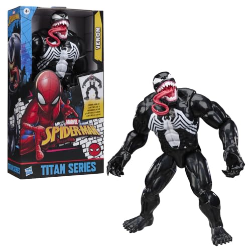 Detalle de Hasbro Marvel Spider-Man Titan Series Venom Action Figure Deluxe da 30 cm