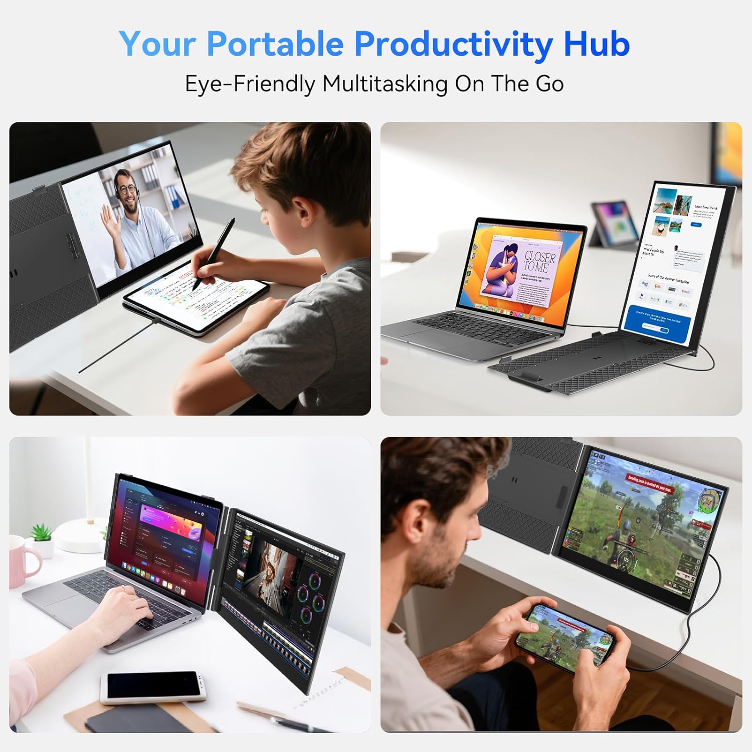 Thumbnail 6 de Blackview SCM8 15.6'' Laptop Screen Extender