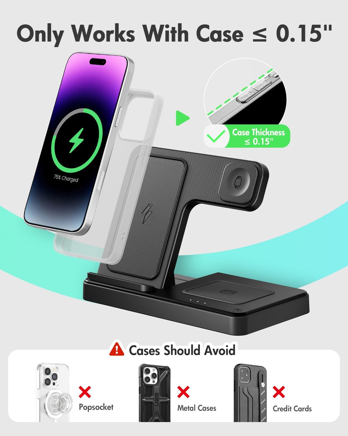 Thumbnail 2 de Wireless Charger for iPhone ⚡