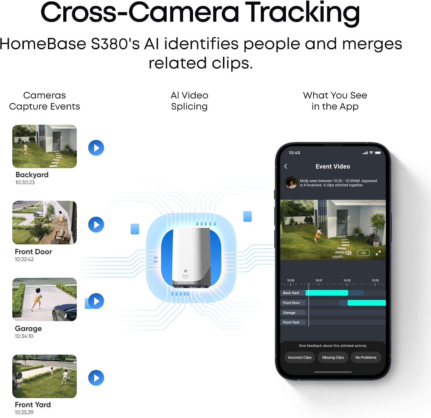 Detalle de eufy Security SoloCam E42: 4K Solar Security Camera with AI Facial Recognition