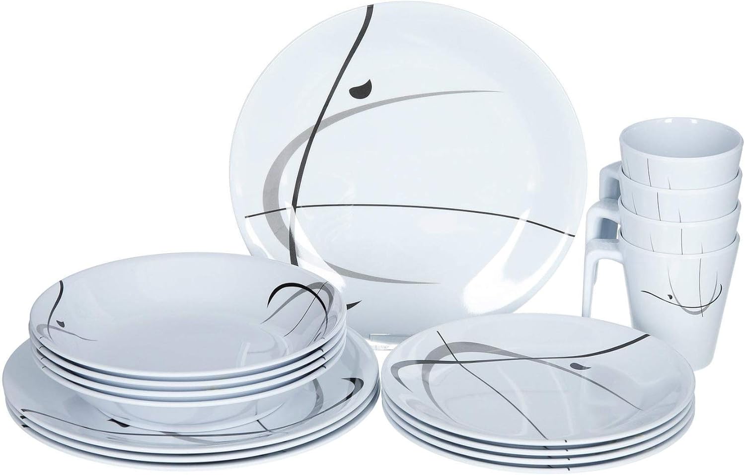 Brunner Serenade 16 pièces service en mélamine 🍽