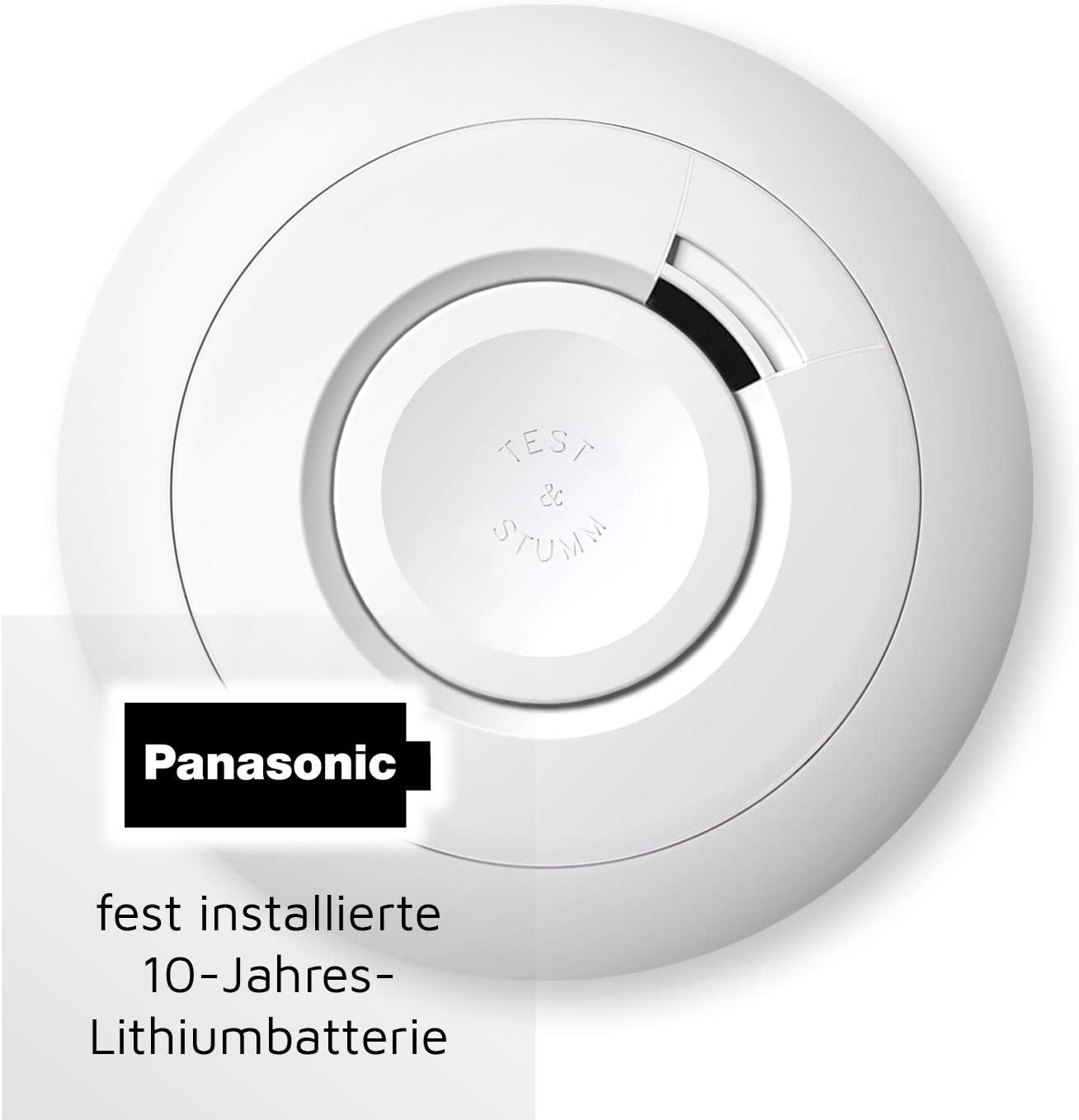 Detalle de Ei650 Rauchwarnmelder im 4er-Set – Stand-Alone mit 10-Jahres-Batterie, Testsieger Stiftung Warentest
