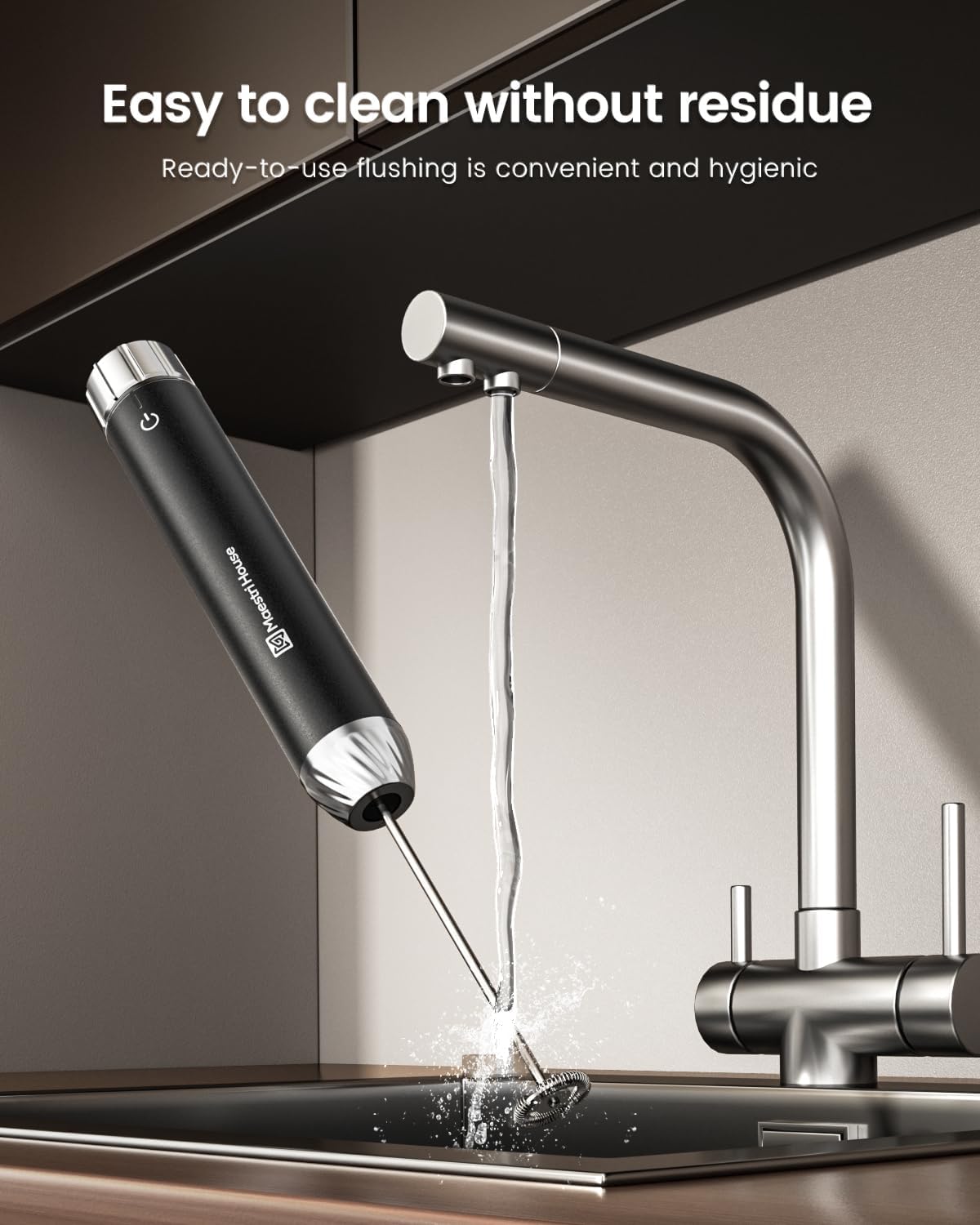 Thumbnail 5 de Maestri House LunaFro Max rechargeable milk frother