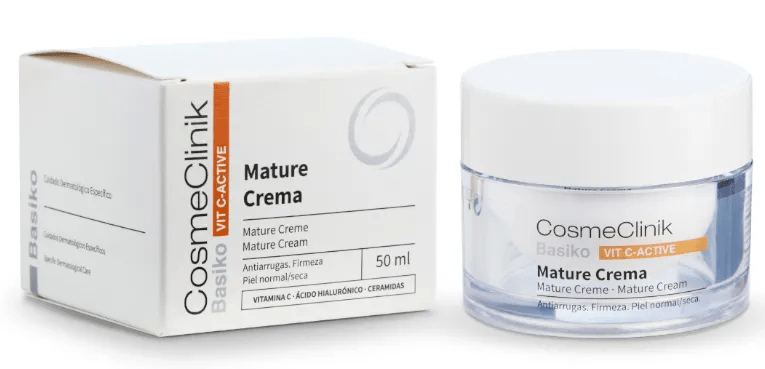 Thumbnail 1 de CosmeClinik Basiko Mature Crema Tarro 50 ml: cuidado anti‑edad con color suave