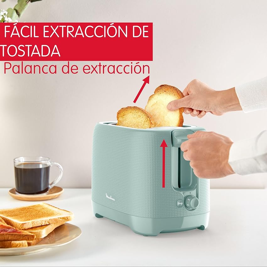 Thumbnail 4 de Moulinex Morning Plus Tostador 2 Ranuras, 850W, 7 Niveles