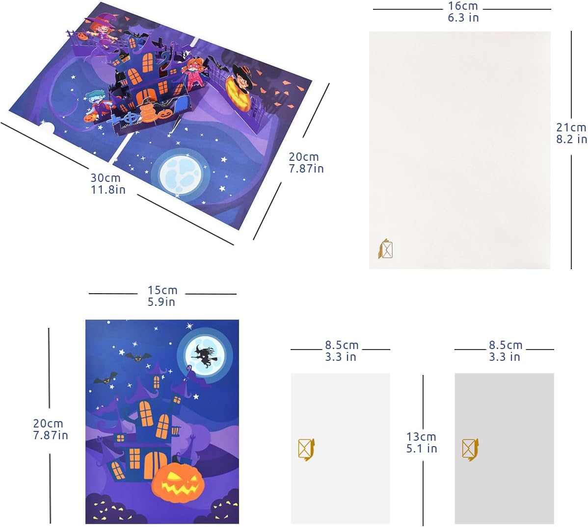 Thumbnail 1 de CNLITIHEKA Halloween pop-up card