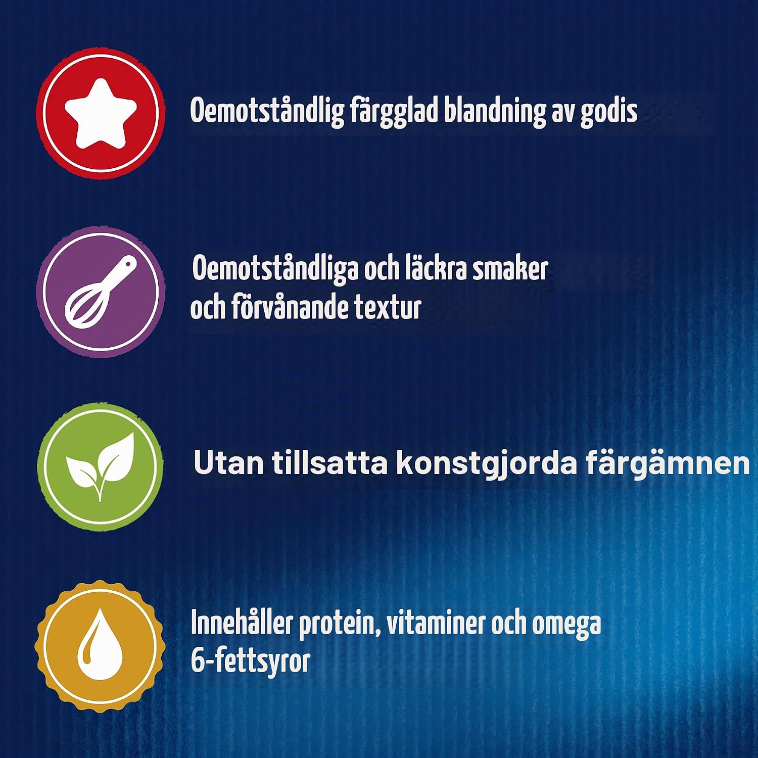 Detalle 1 de Felix Party Mix kattgodis med kyckling, lever och kalkon, 200 g × 5