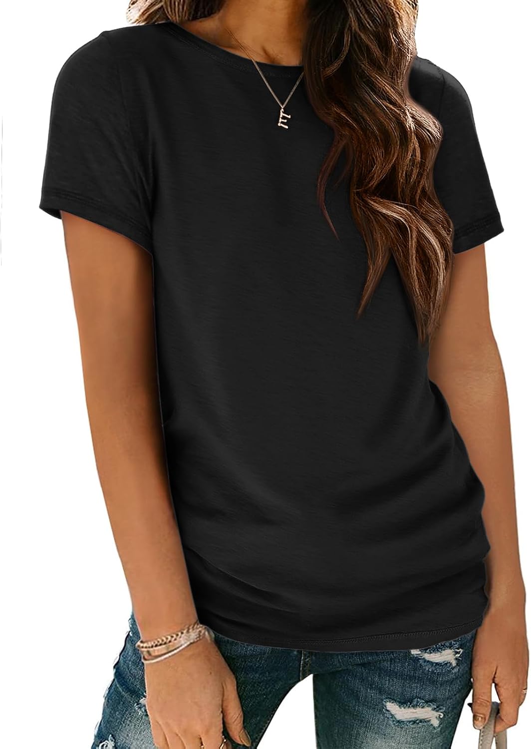Detalle de ATHMILE Womens T Shirt Short Sleeve 2026