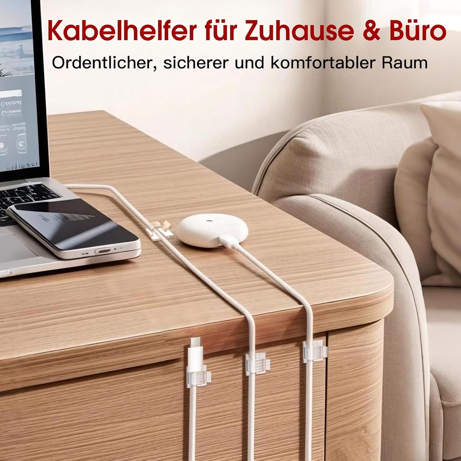 Thumbnail 3 de 60 Stück Outdoor Klebehaken für LED-Lichterketten