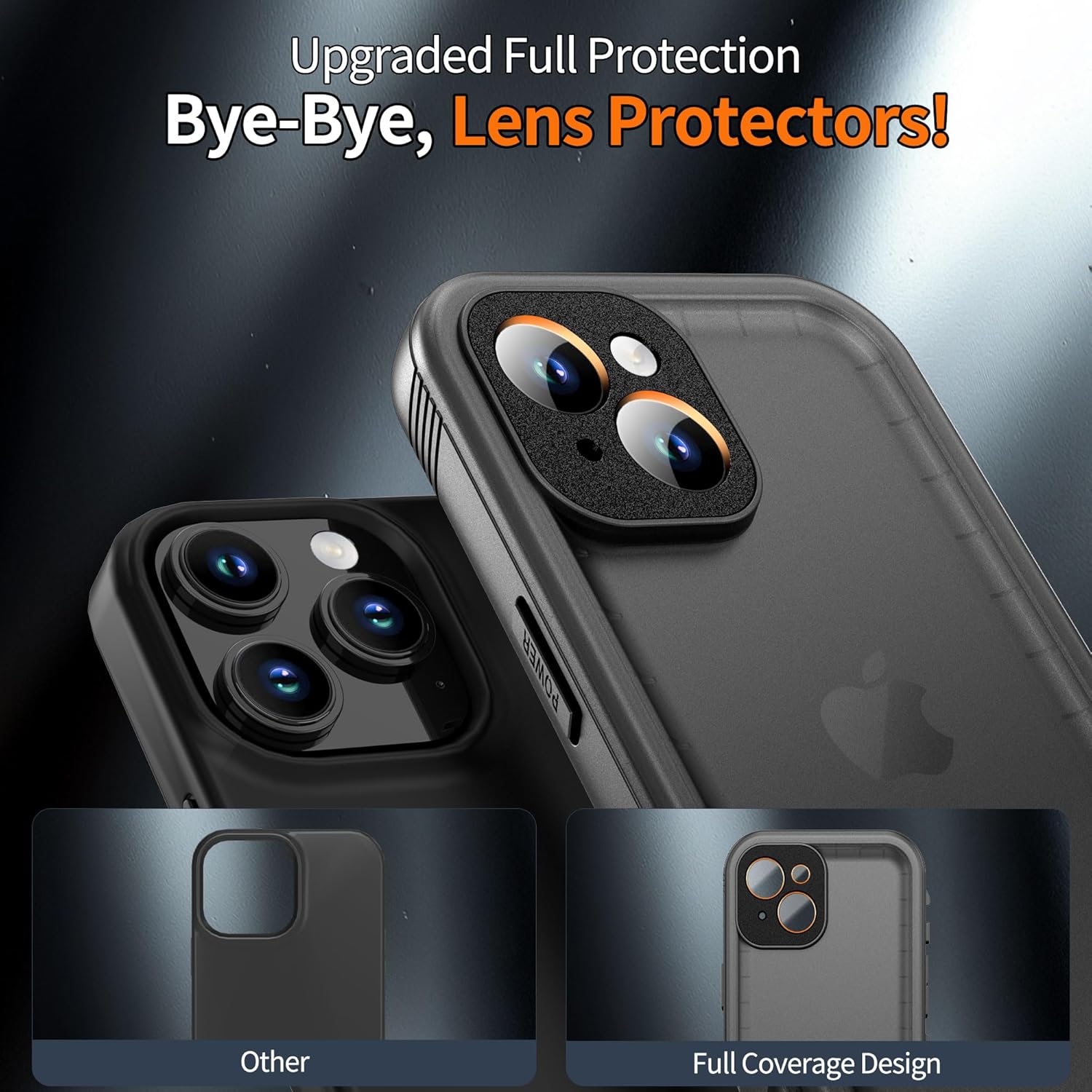 Detalle de Cozycase for iPhone 14 Case Waterproof - 360 Heavy Duty with Screen and Camera Protector