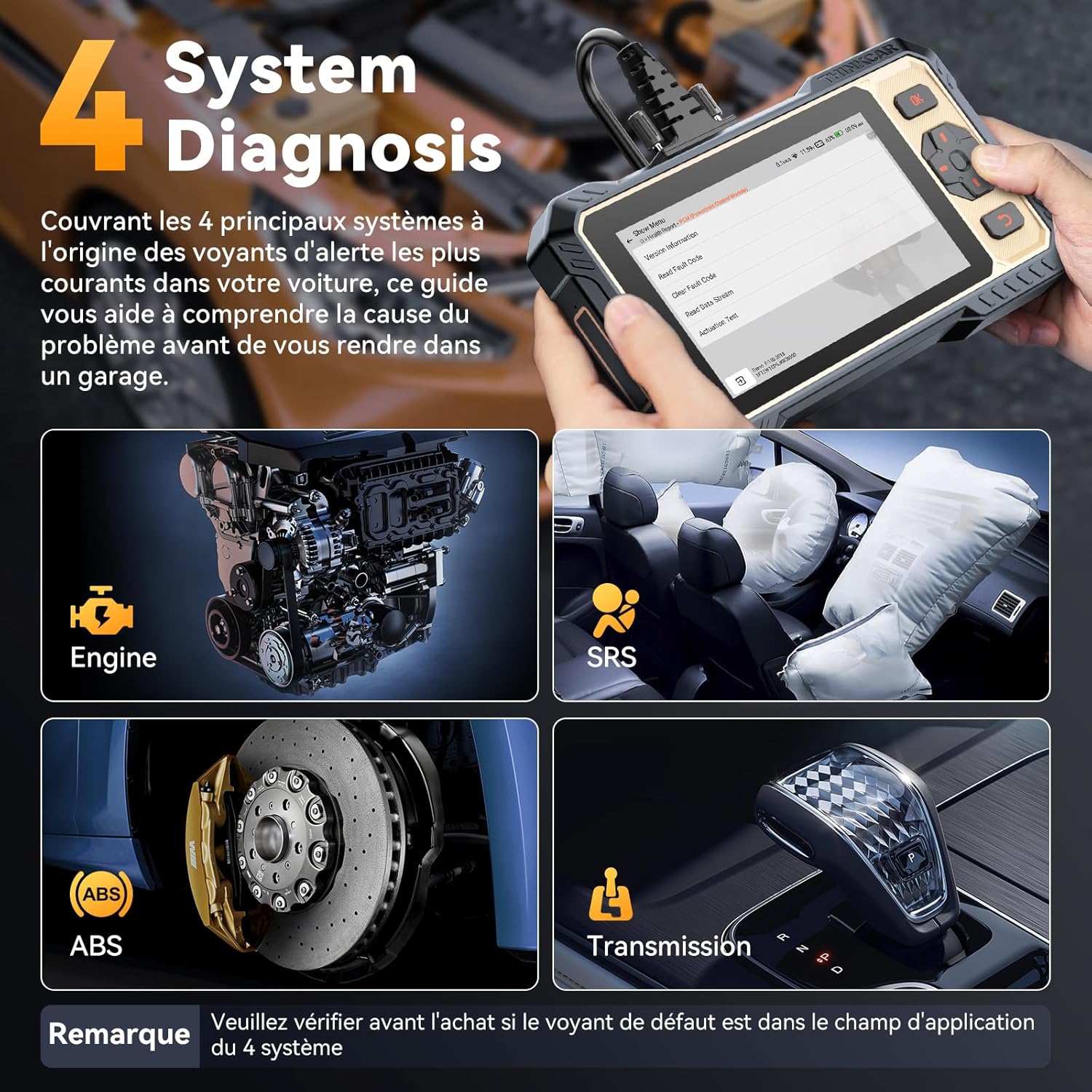 Detalle 2 de THINKCAR ThinkScan 662 valise diagnostic OBD2