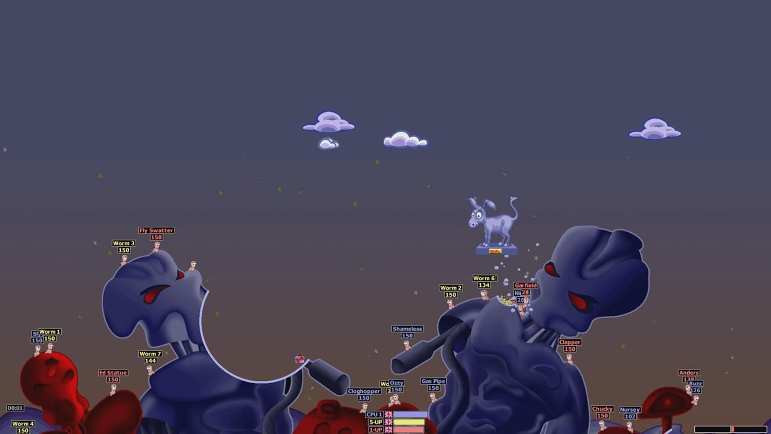 Detalle 2 de Astragon Worms Armageddon Anniversary Edition - Switch