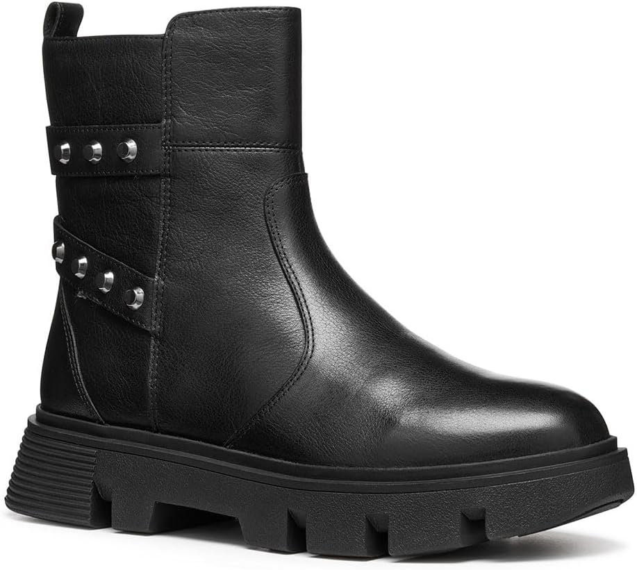Detalle de Geox Femme Vilde Bottines à la Cheville — respirantes et confortables
