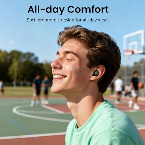 Thumbnail 7 de TOZO A1 Wireless Earbuds: Ultra-Lightweight Comfort with 32 EQ Presets and AI Calls