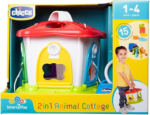 Chicco Casita de los Animales 🐾, Cubo de Actividades Educativo
