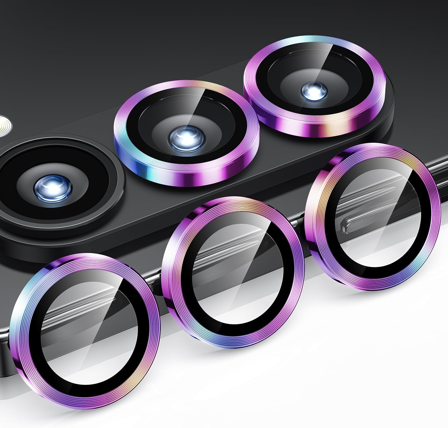 Thumbnail 6 de Hoerrye iPhone 17 Pro Max camera lens protector 9H